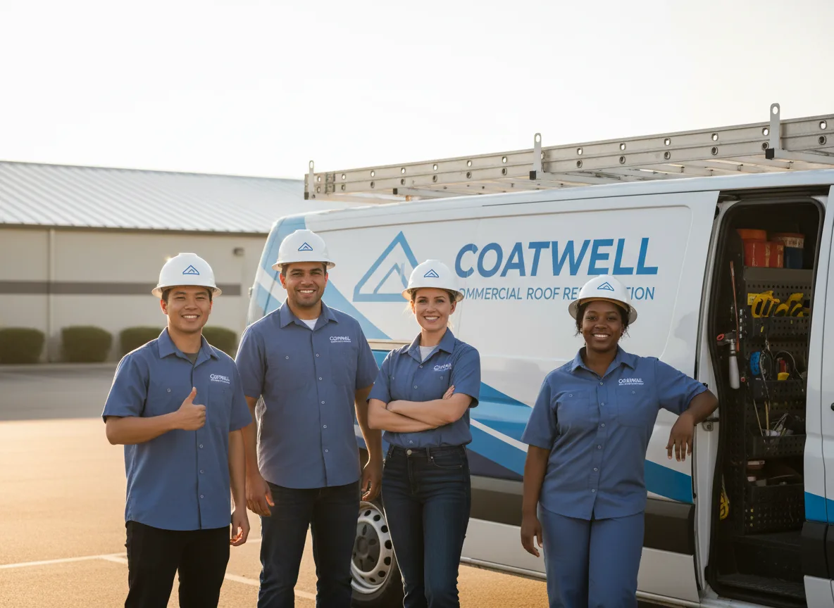 Commercial roof coating company in Edmore, MI